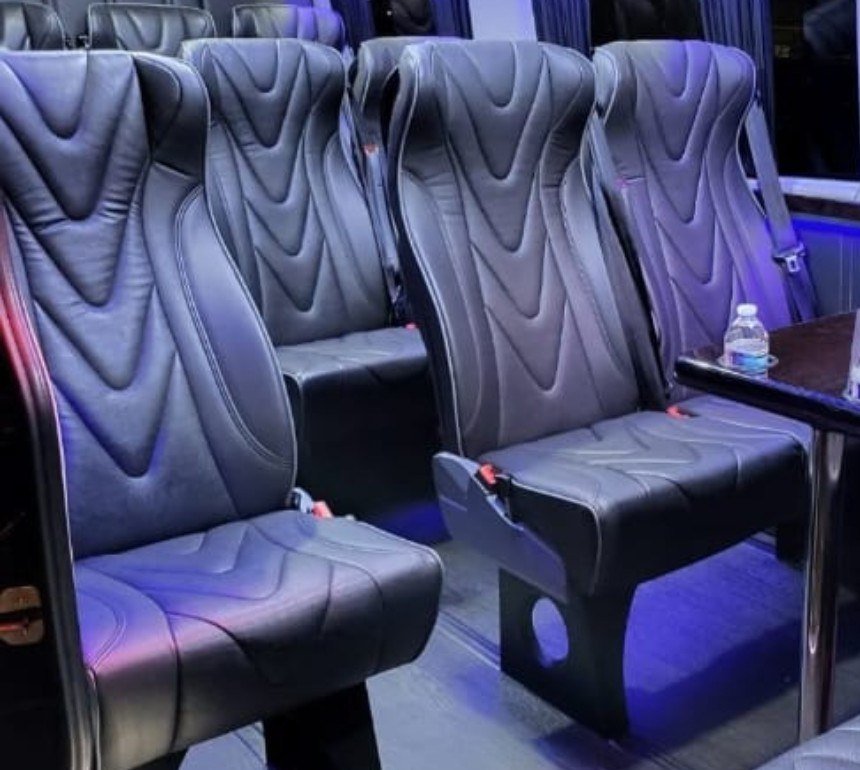 Executive Sprinter leather seats