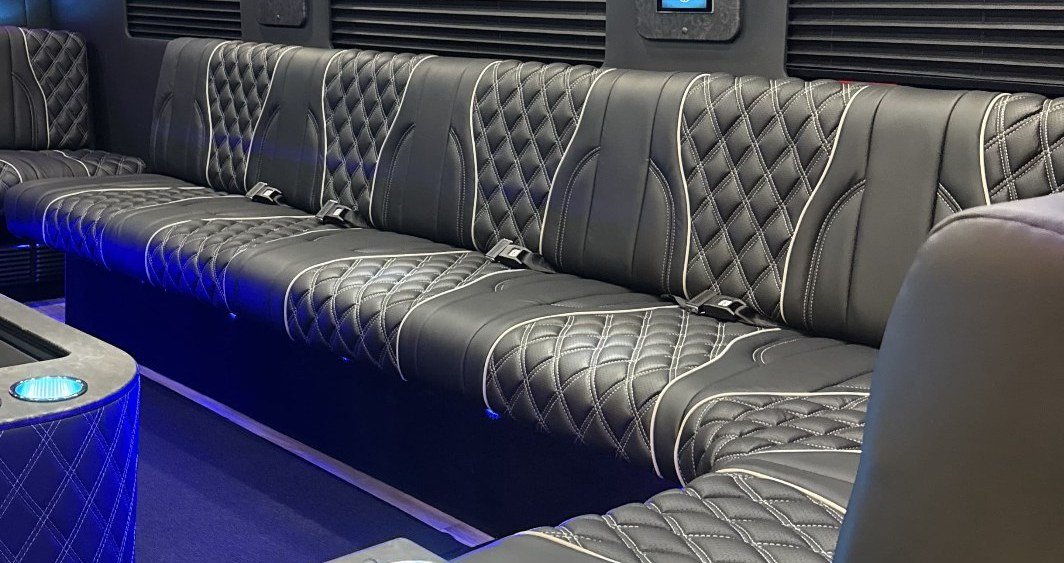 Limo Sprinter lounge seating